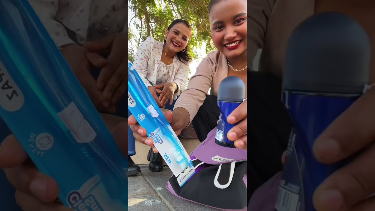 New training video gift exchanging with funny