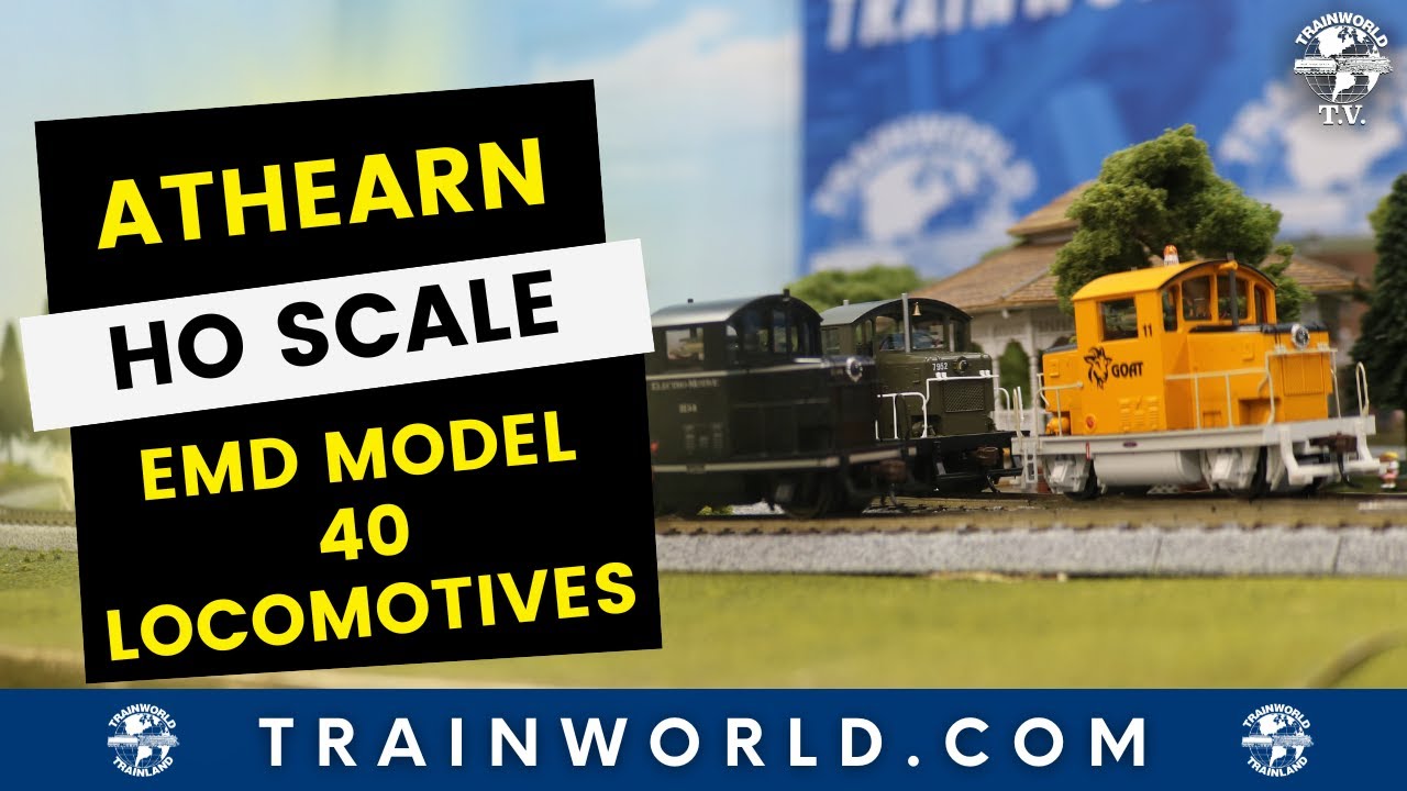 Athearn HO EMD Model 40 Locomotives