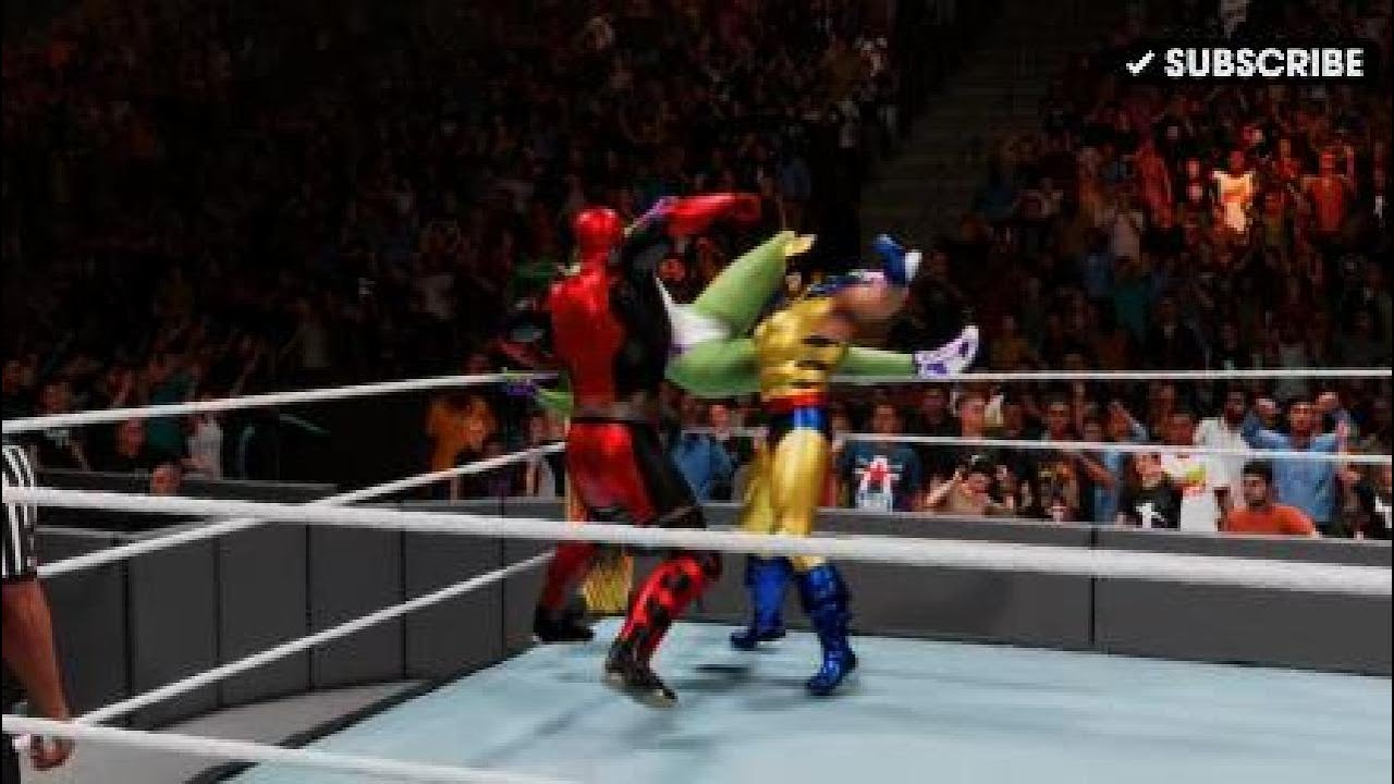 DEADPOOL & WOLVERINE VS SHE-HULK ( iron man match)