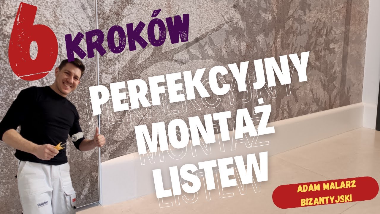 PERFEKCYNY MONTAŻ LISTEW Bądź jak profesjonalista i naucz się idealnie montować listwy przypodłogowe