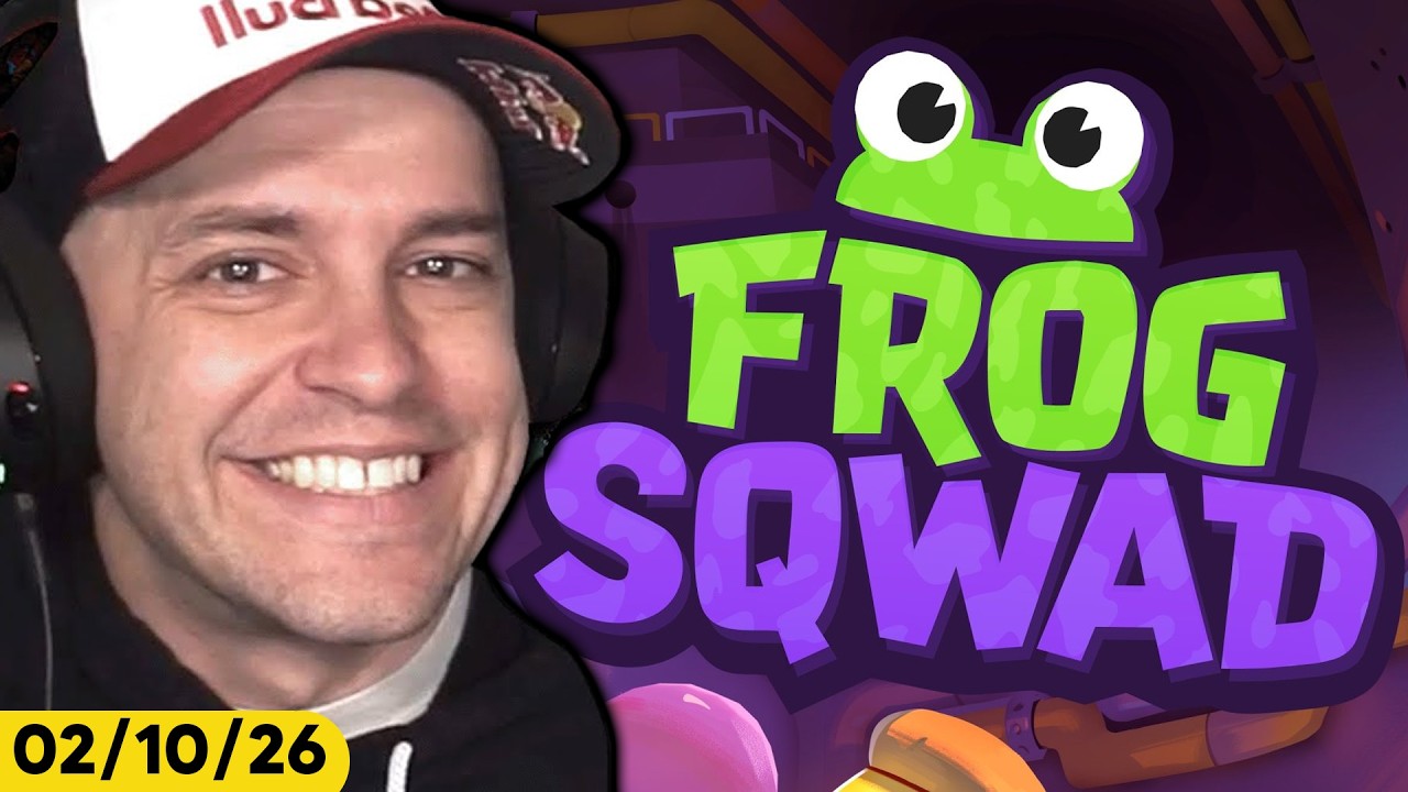 Frog Sqwad is a Hilarious Slapstick Puzzle Platformer