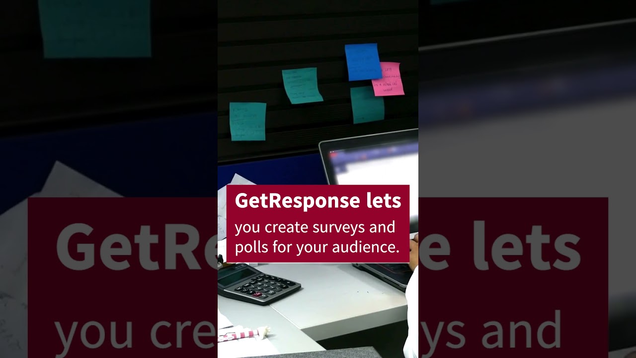 Survey and Poll Creation with Email Marketing Tools: GetResponse