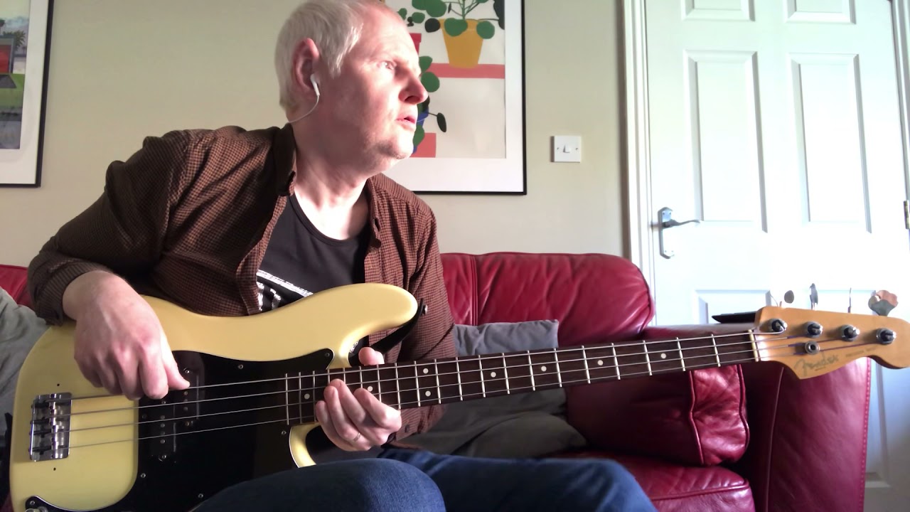 The Unforgettable fire by U2 bass cover