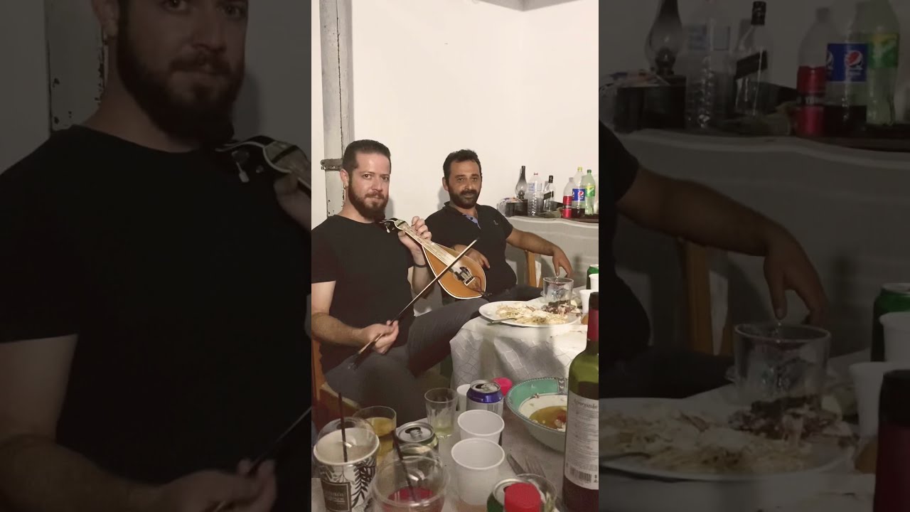 Μιχάλης Κουνάλης Βασίλης Δραμουντάνης - Παρέα Ανώγεια  Αύγουστος 2020