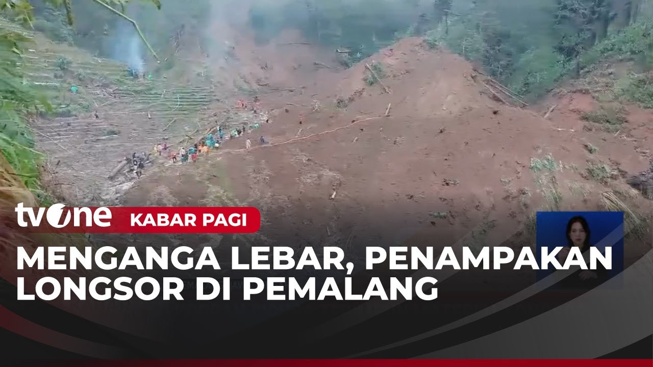 2 Orang Hilang Akibat Tanah Longsor di Pemalang | Kabar Pagi