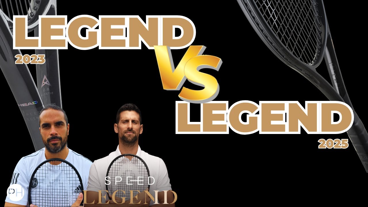Head Speed ​​Legend: Старое против нового — стоит ли обновляться? | Обзор теннисных ракеток | PH ...