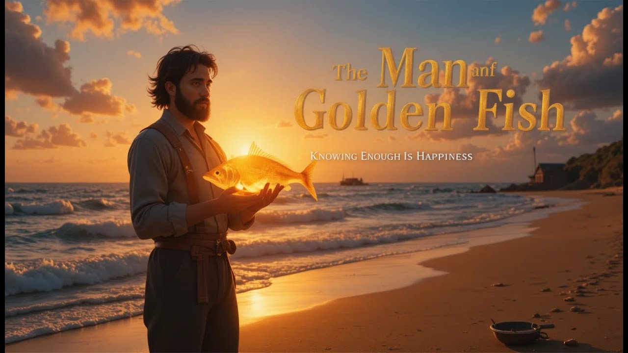 The Man and the Golden Fish – An Inspirational Fairy Tale About Gratitude and Happiness