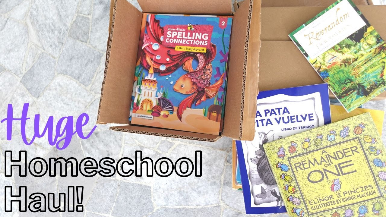 HUGE Homeschool Haul |  Trying *NEW* Math Curriculum, Science Curriculum, Read Alouds & More!
