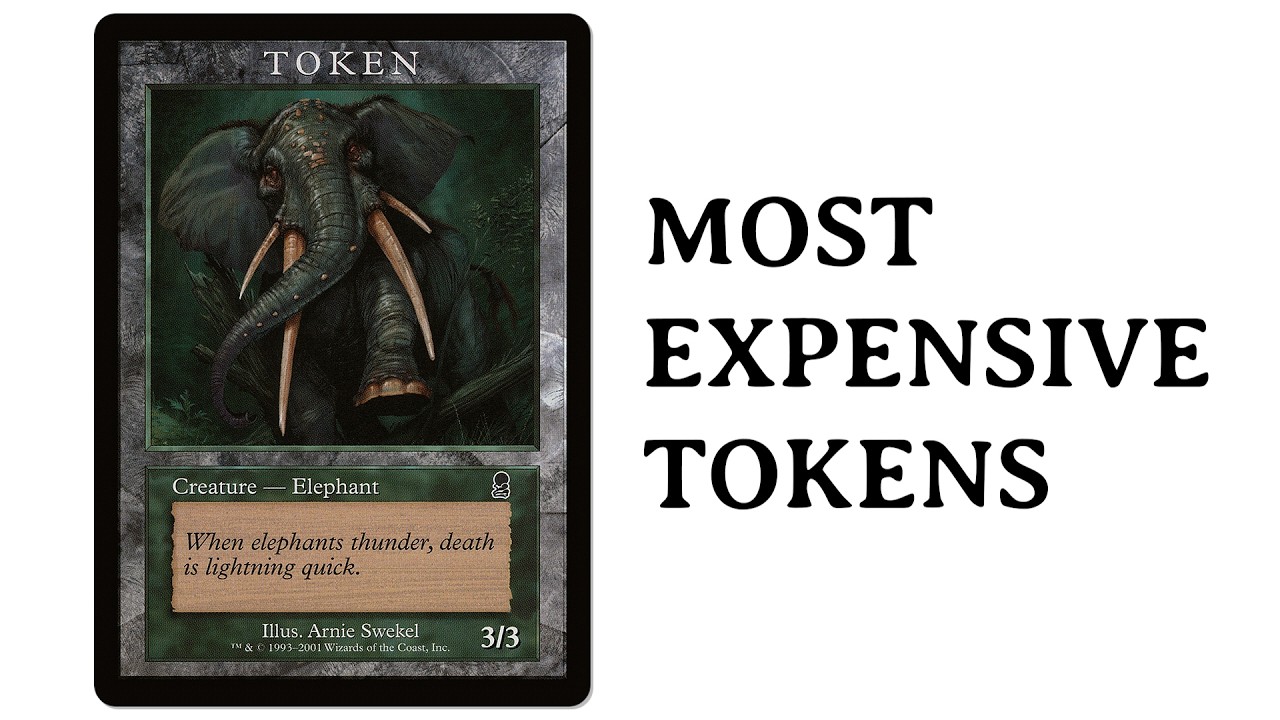 100 самых дорогих жетонов в Magic: The Gathering, рейтинг