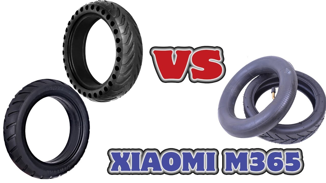 REVUE | XIAOMI M365 pneu plein classique/à trous vs à chambre à air | Mon expérience !🤔