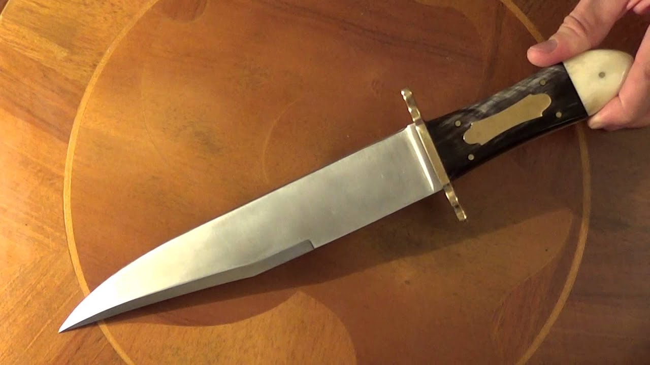 Review: 1840s Bowie knife from Poshland Knives