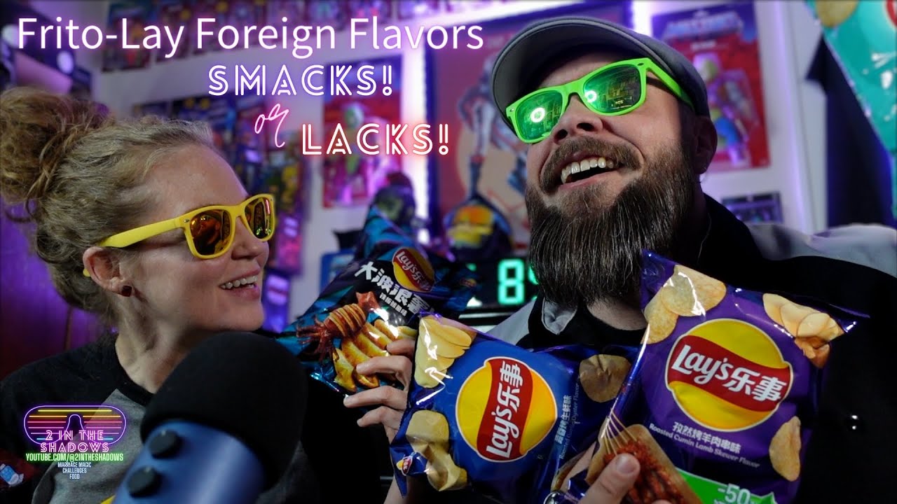 International Lays Adventure: Tasting Unique Potato Chip Flavors From Around The World!