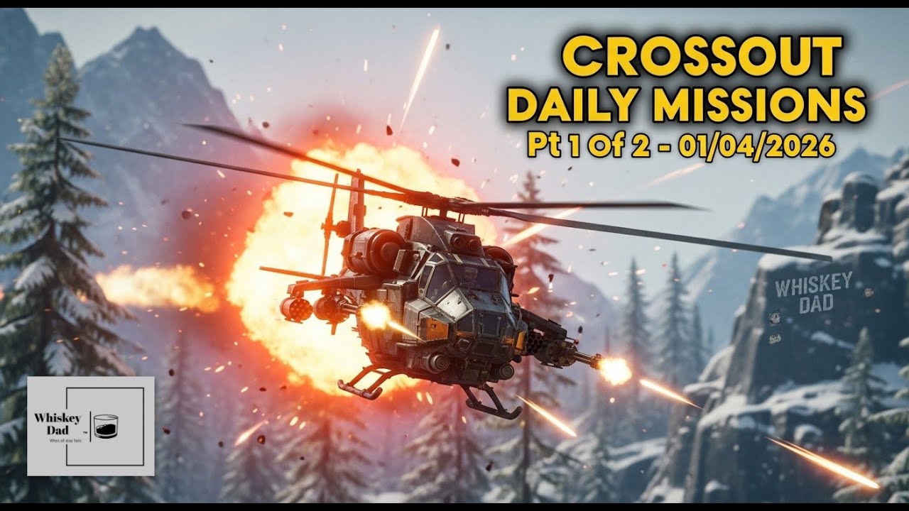 Crossout Daily Missions Pt 1 of 2 - 01/04/2026