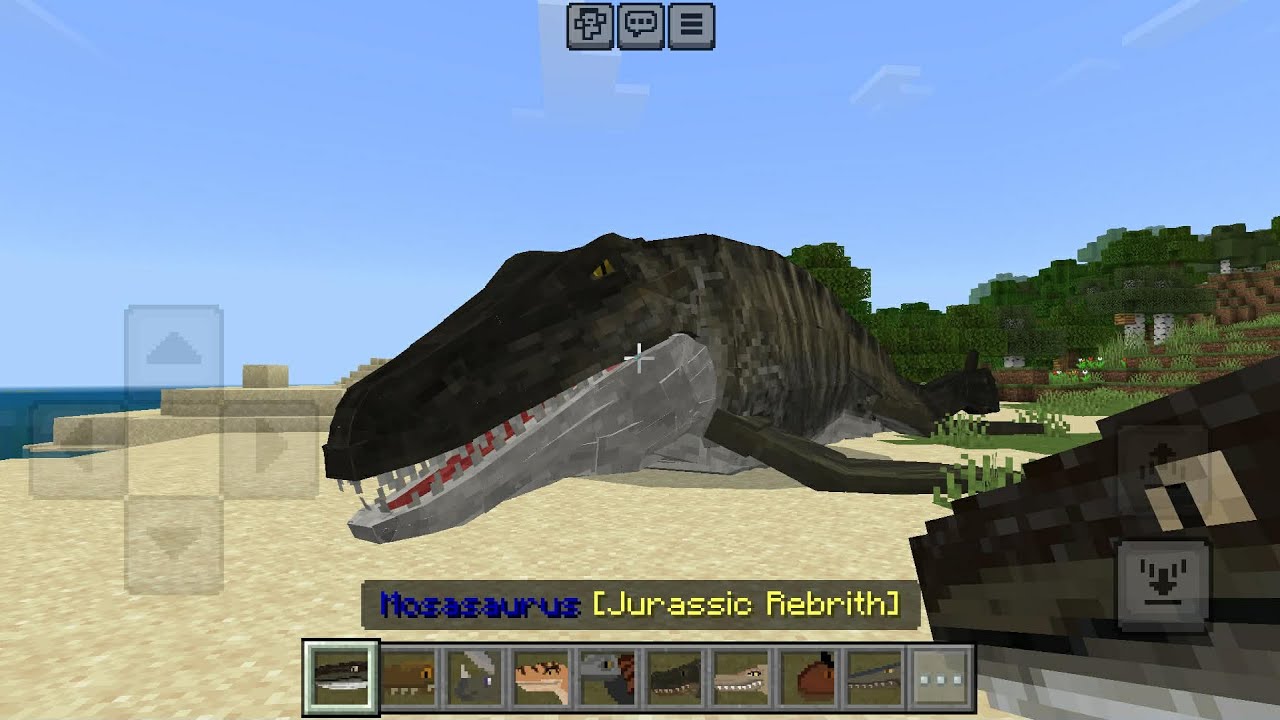 NEW Jurassic Legend ADDON in Minecraft PE