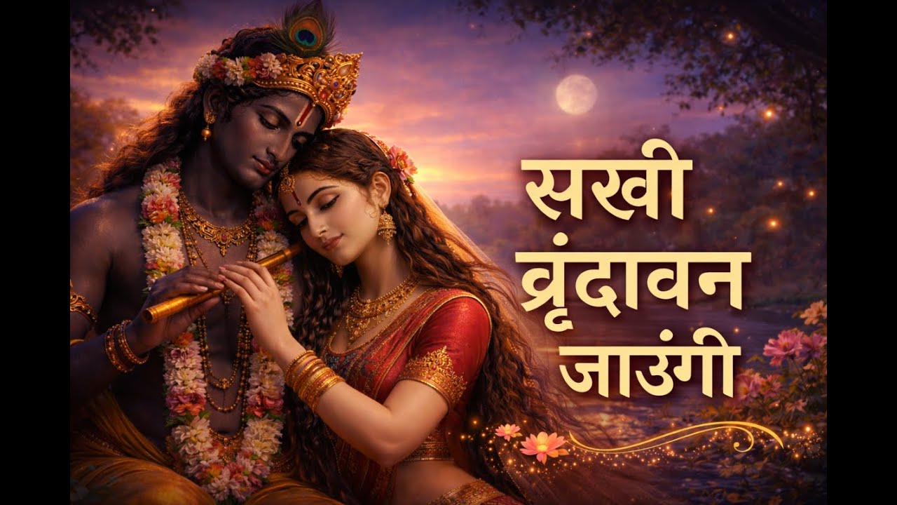 सखी वृंदावन जाऊंगी | Heart Touching Krishna Bhajan | Kanha Bhakti Song