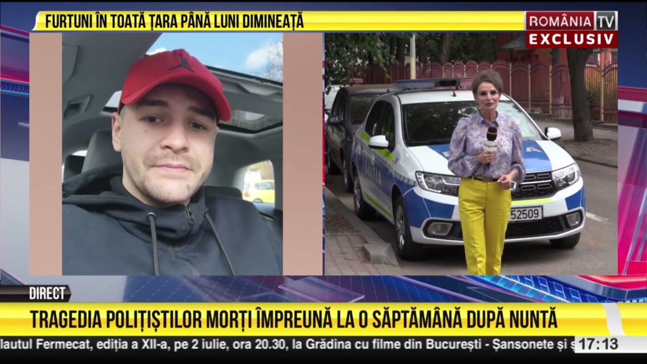 Tragedie în Cluj! Doi polițiști, soț și soție, au murit, după ce mașina lor s-a izbit de o cisternă
