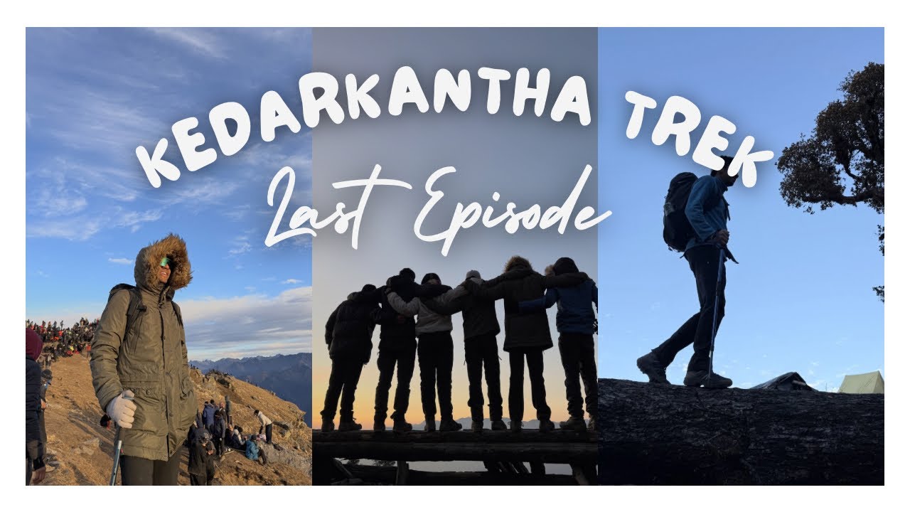 Summit Day at Kedarkantha 🏔️ From Base Camp to Peak & Back | Final Episode