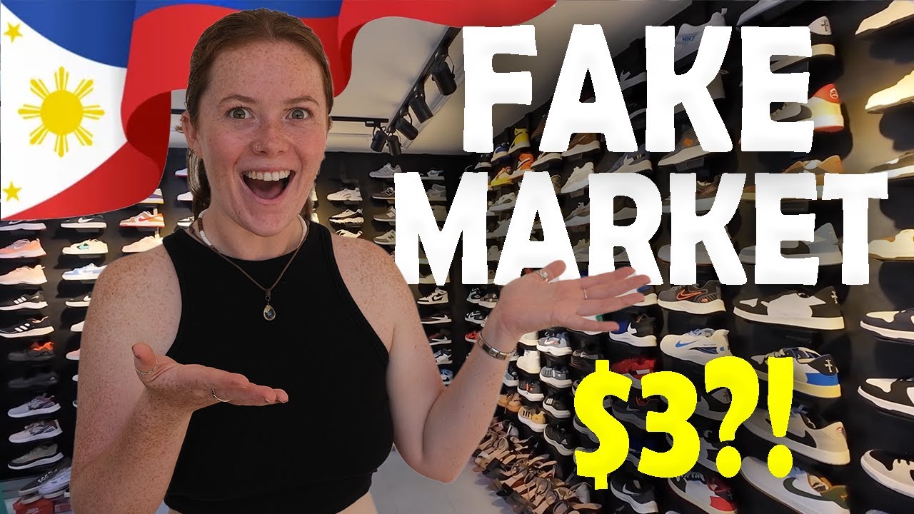 Fake Market Hunt and Street Food in Guadalupe, Manila