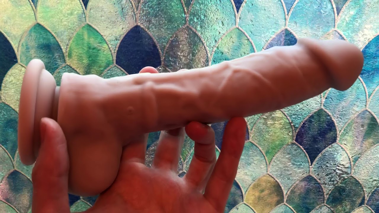 Evolved Novelties Big Shot vibrating ejaculating dildo, clean demo