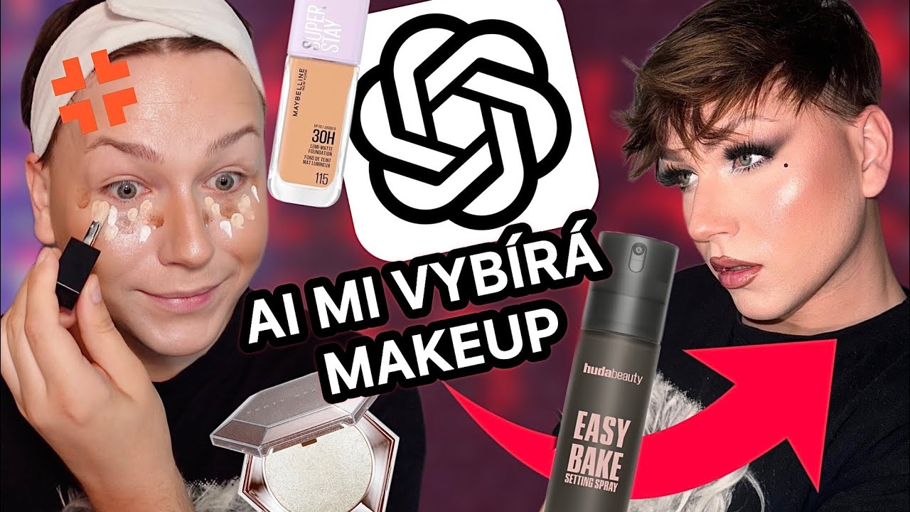 AI MI ROZKAZUJE JAK SE NALÍČIT 🤖Geniální líčení nebo tragédie?!