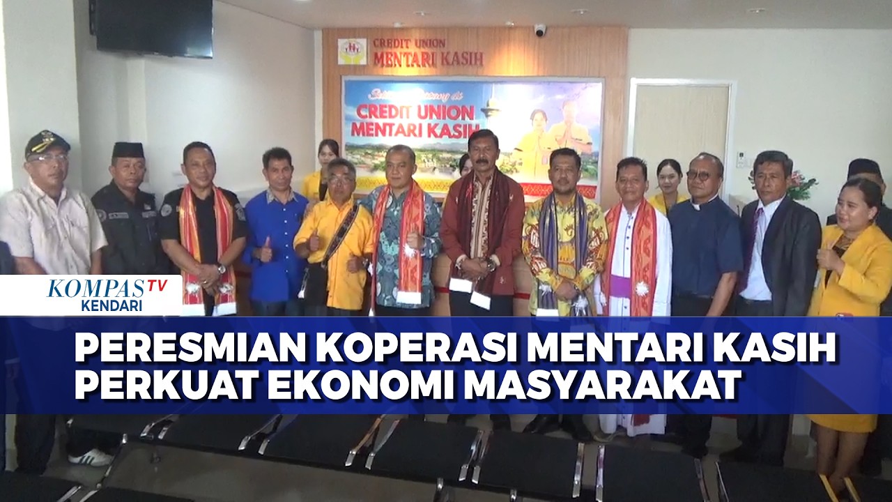 Peresmian Koperasi Mentari Kasih Perkuat Ekonomi Masyarakat