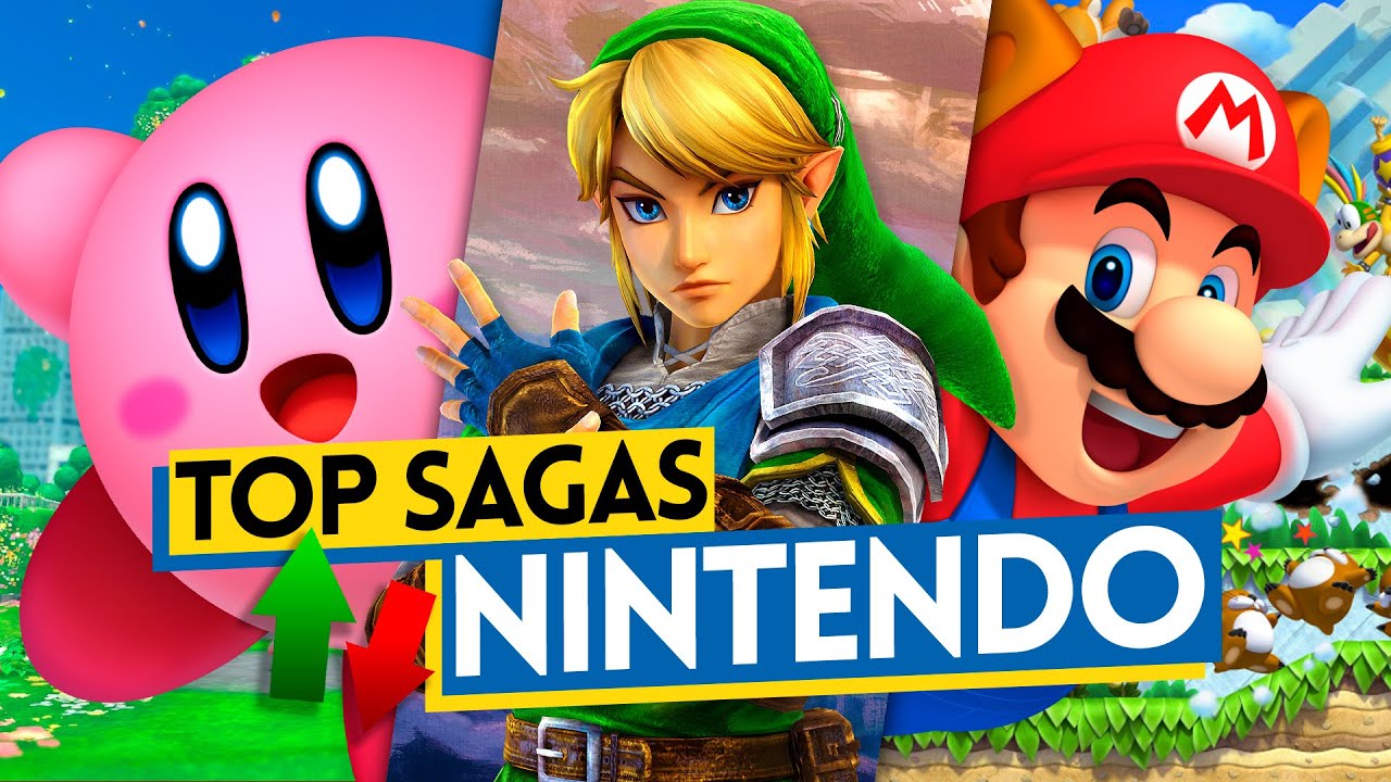 Las MEJORES SAGAS de NINTENDO - TOP 15