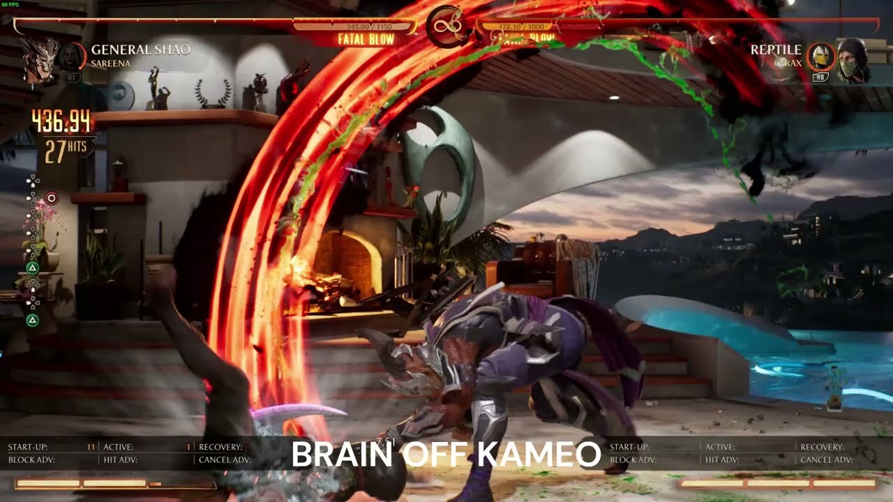 General Shao Combos and Setups