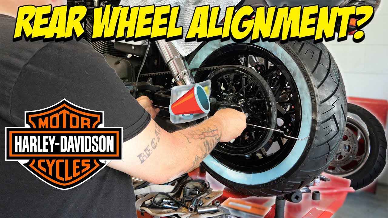 How Hard Is It To Align A Harley Rear Wheel?