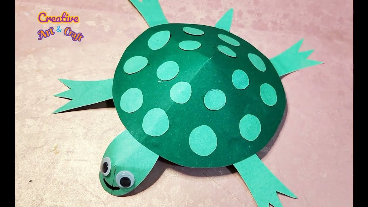 How to make paper turtle | how to make tortoise with paper | How to make a paper puppet #puppet