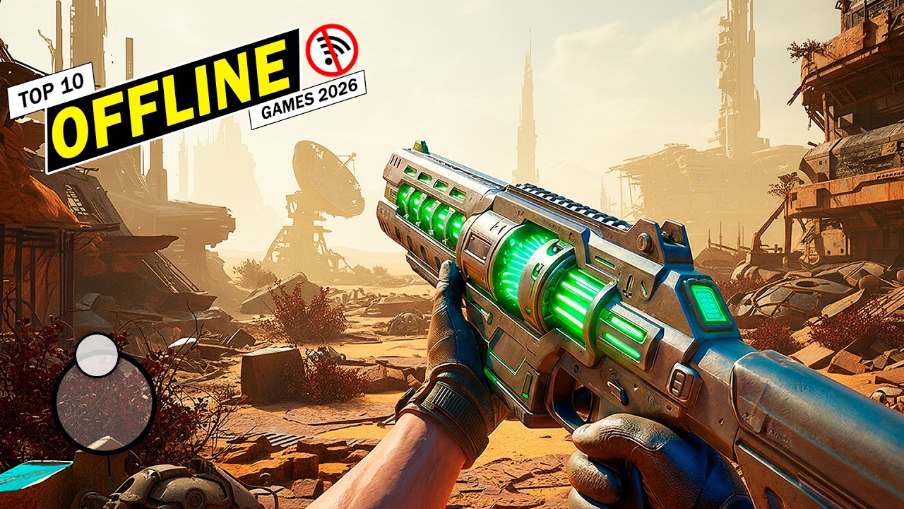 TOP 10 Mejores Juegos SIN INTERNET!! (OFFLINE) para Android & iOS 2026 ✅