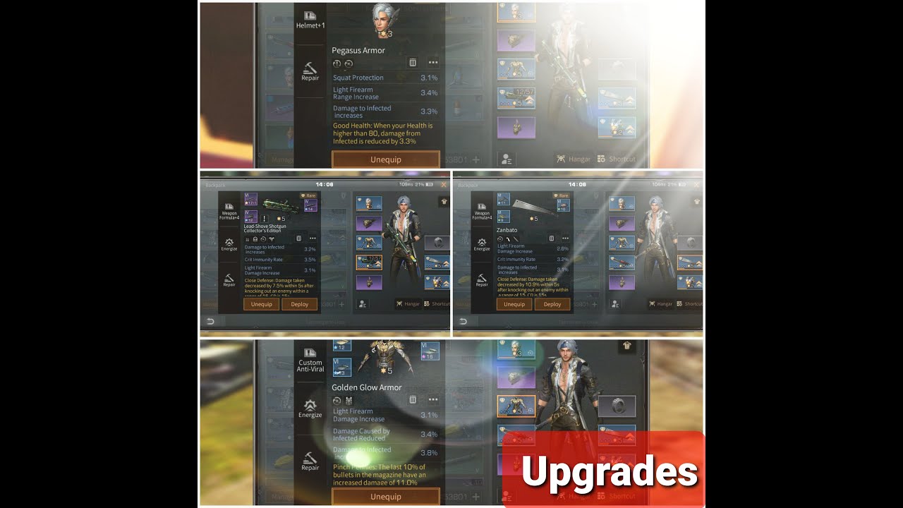 LifeAfter | My Upgrades for DH/AO | Player Guide