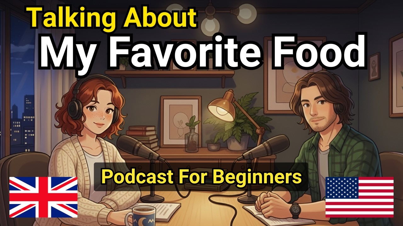 Talking About My Favorite Food | Easy English Conversation Practice