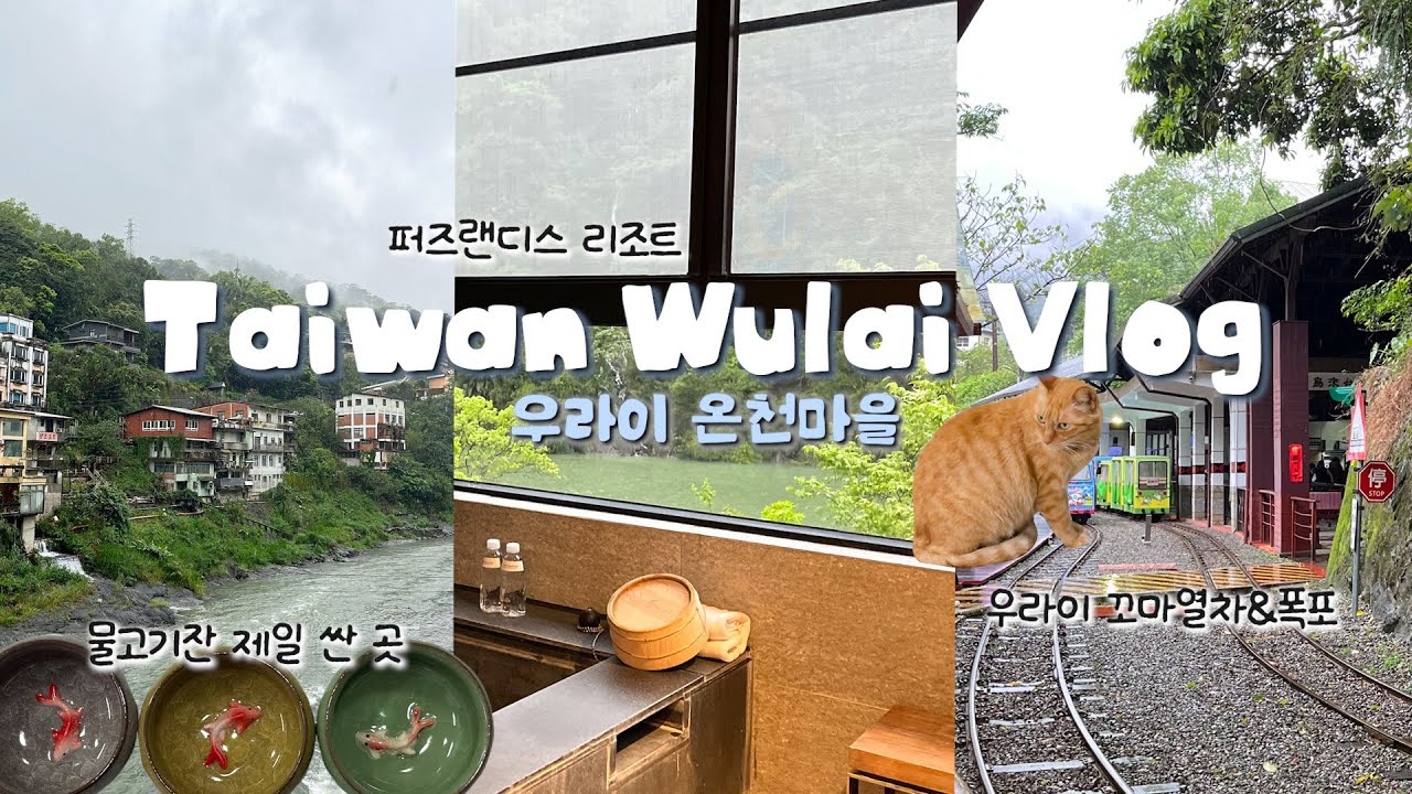 🇹🇼대만 | 우라이 온천마을 가족여행♨️ 퍼즈랜디스리조트, 우라이옛길, 물고기잔