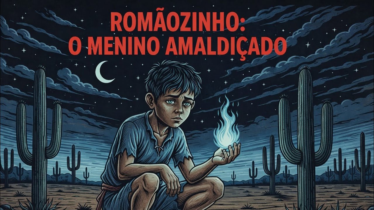 A Lenda de ROMÃOZINHO em CORDEL: O Menino Amaldiçoado do Sertão | Sussurros do Sertão do interior 