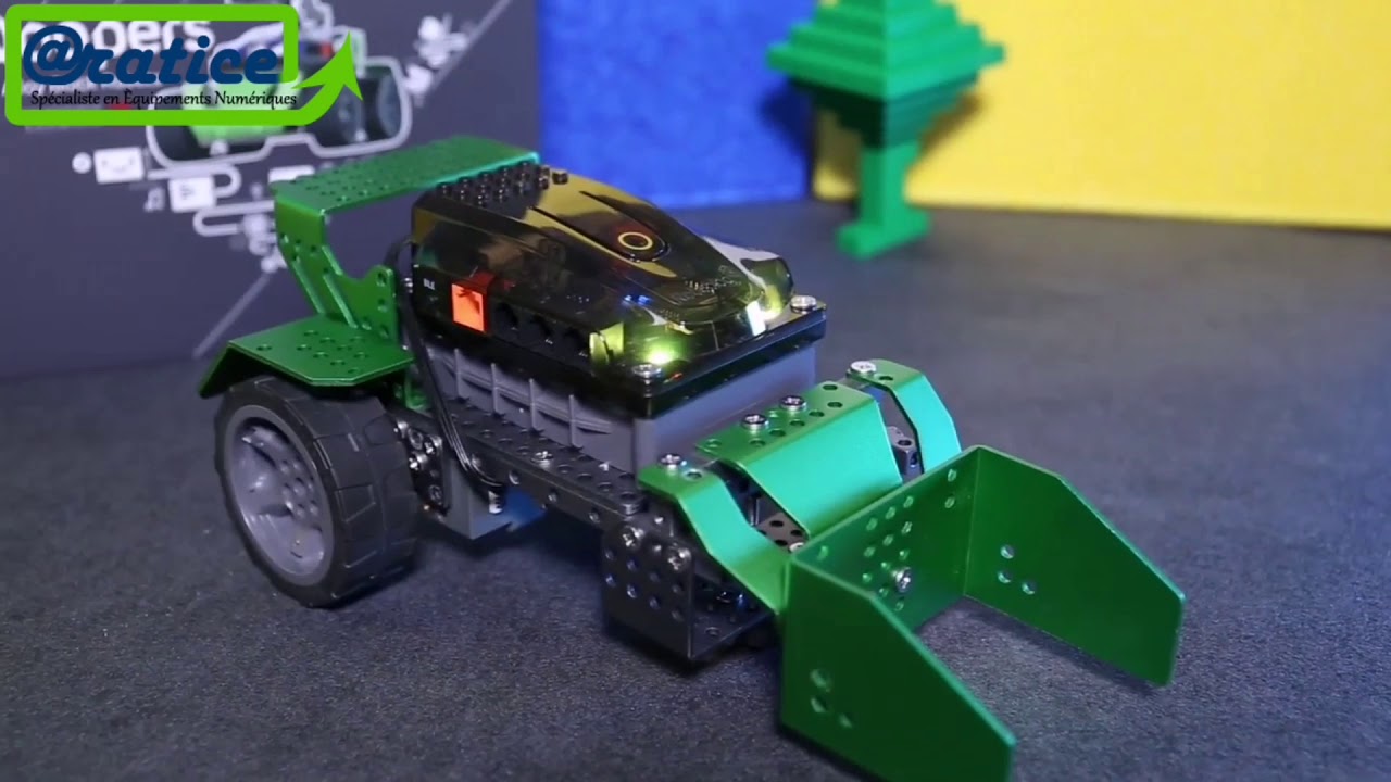 les enfants vont apprendre la mécanique, la robotique et la programmation grâce à Qoopers. Aratice