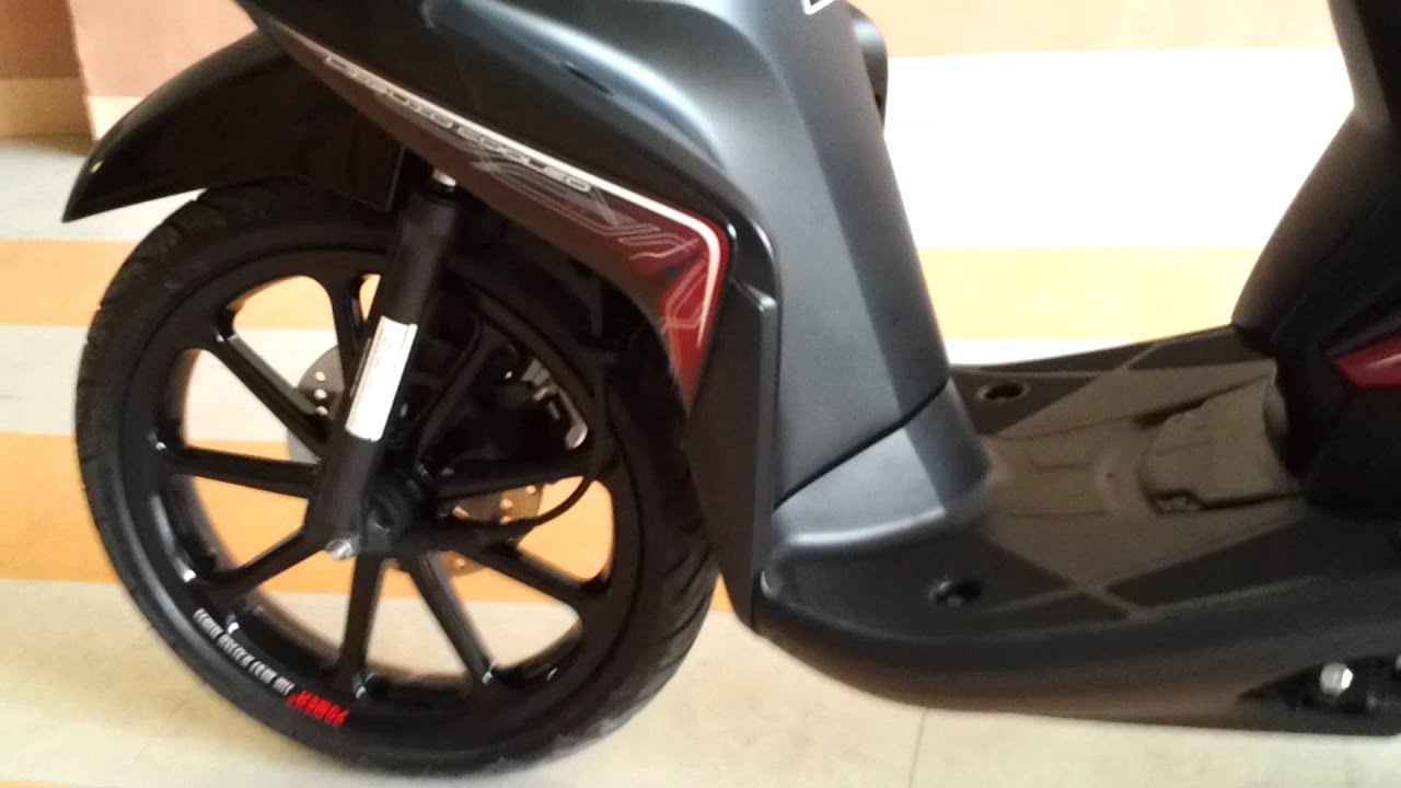 Yamaha mio mx 125 liquid cooled black/red philippi