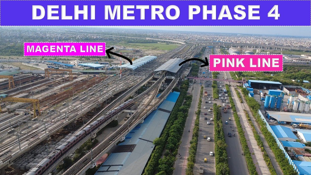 Delhi Metro Phase 4 update | Pink Line Extension | DMRC | Papa Construction