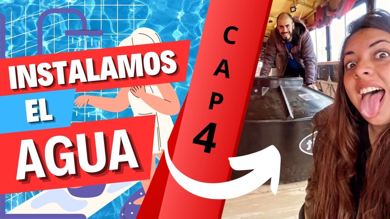 🚎 De COLECTIVO a MOTORHOME😍/ instalamos el AGUA [CAP4]