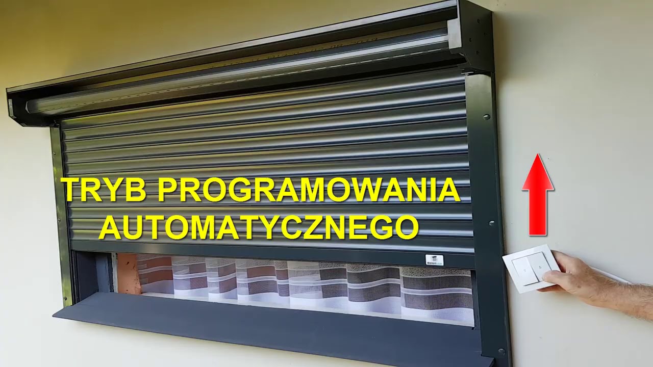 Roleta  z silnikiem elektrycznym z funkcją wykrywania przeszkód -  INEL: YYGL35E