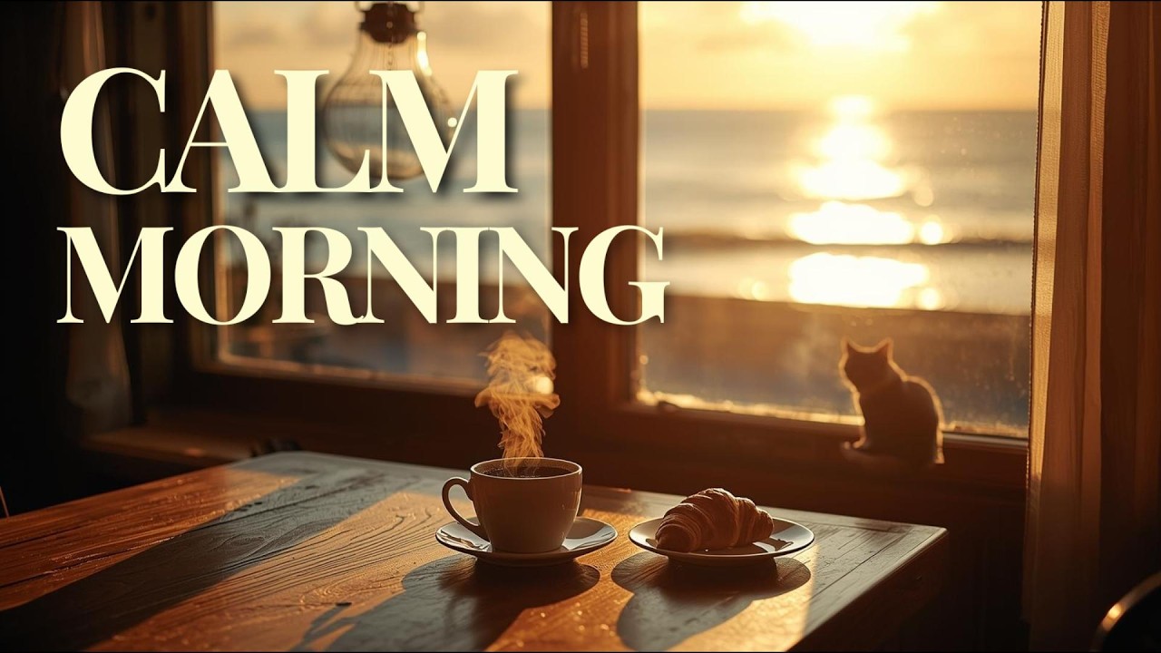 Calm Morning Cafe Jazz ☕ Relaxing Coffee Music for Work & Study