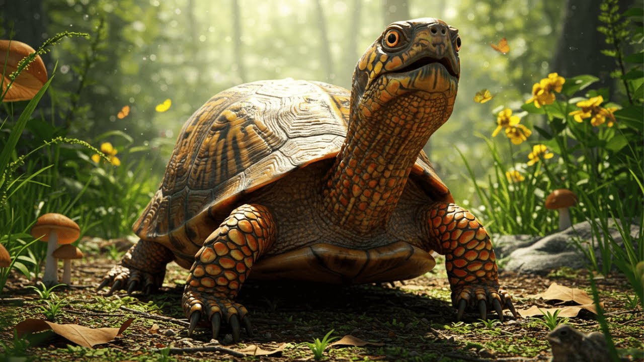 🐢🧭 Eastern Box Turtles: Shell Fortresses & Nature&rsquo;s Navigators! 🍂 | Fun Animals for Kids