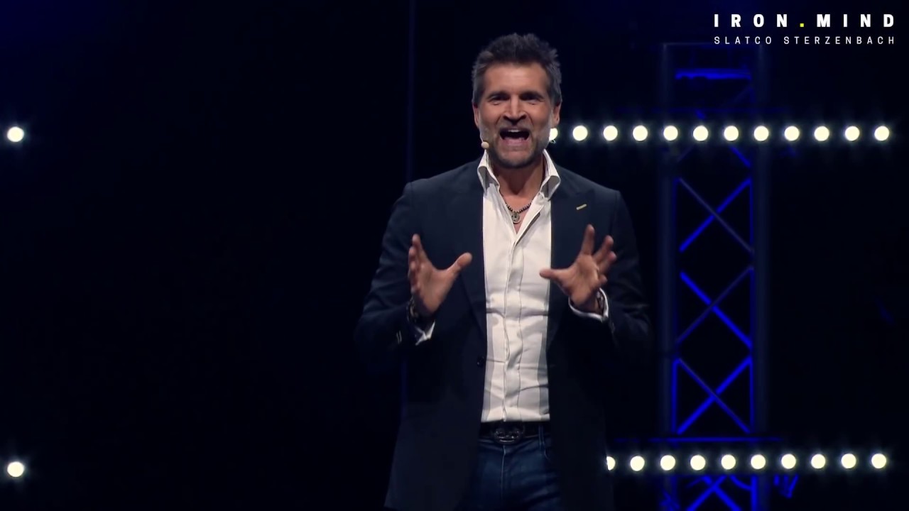 Gedankentanken-Vortrag in der Lanxess Arena 2018 - Motivationstrainer Slatco Sterzenbach