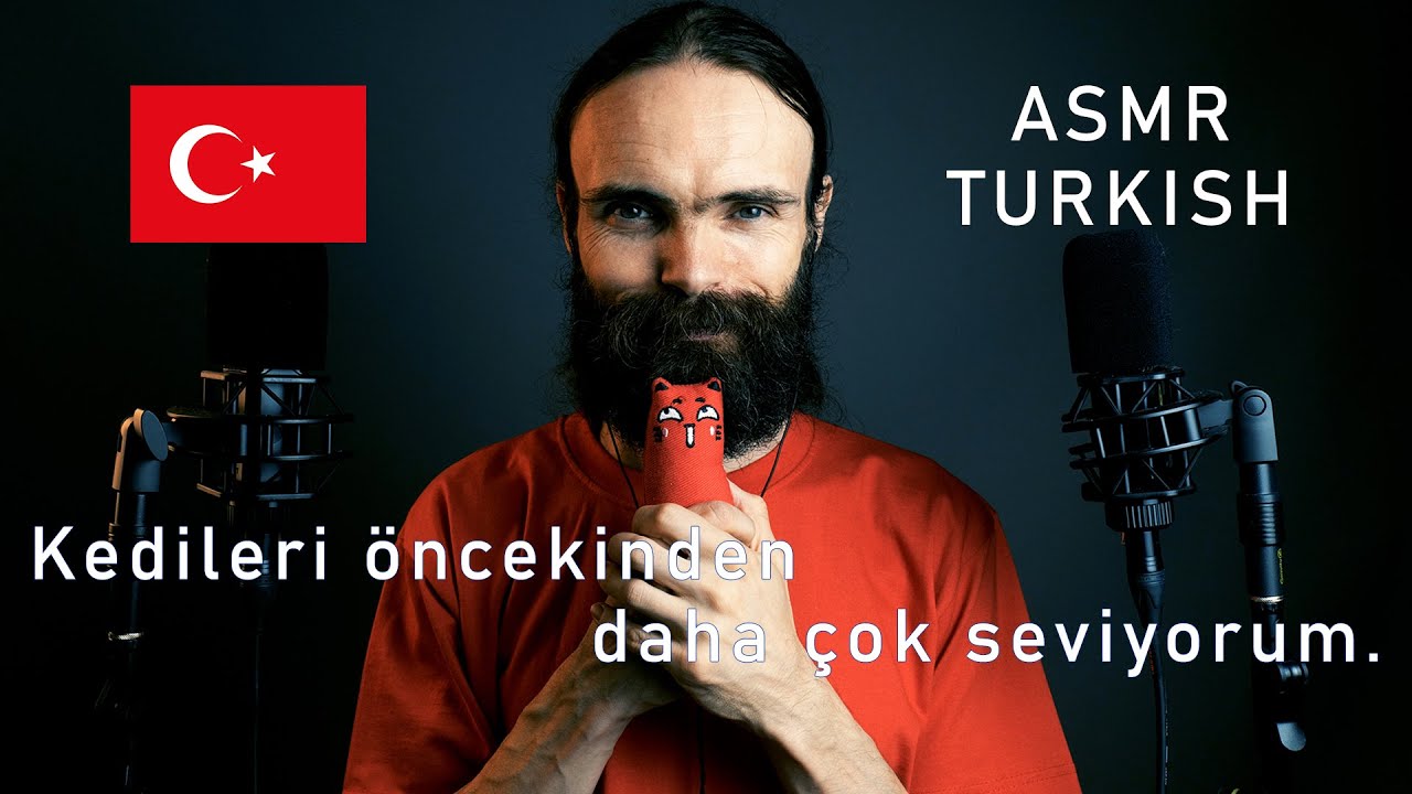 My second ASMR video in Turkish (Fısıltı, Türkçe, a few triggers)