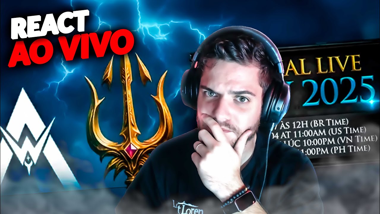 🔴 O que vem ai? | SPECIAL LIVE: GOLDEN JULY/2025 MUAWAY | REACT