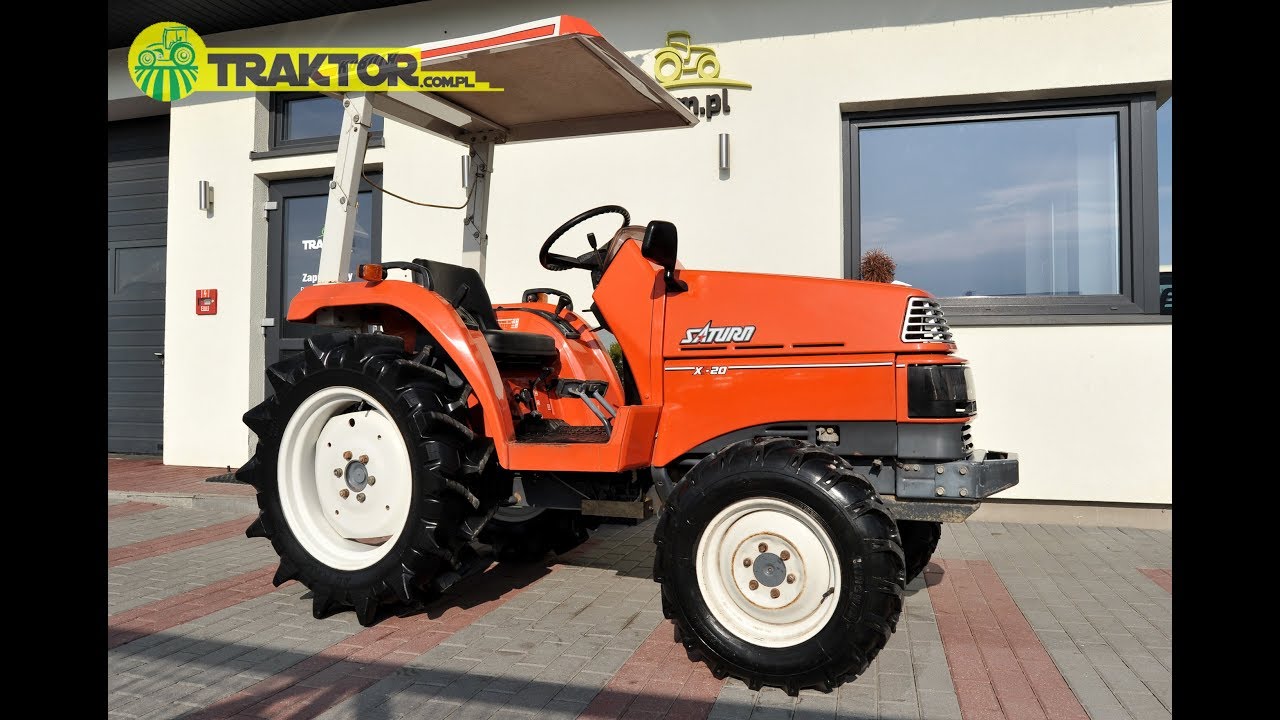 Kubota Saturn X20 4x4 20KM japoński mini traktorek TRAKTOR.COM.PL