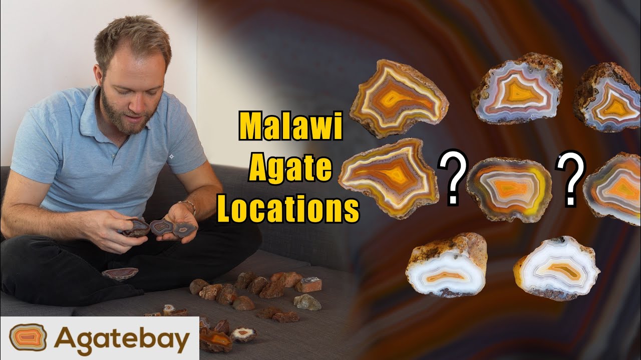 This is how you can differentiate the individual agate locations in Malawi! 😊 | 4K