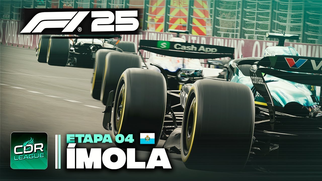F1 25 - 1ª CORRIDA EM ÍMOLA NO JOGO! - CDR A2 Ímola #4