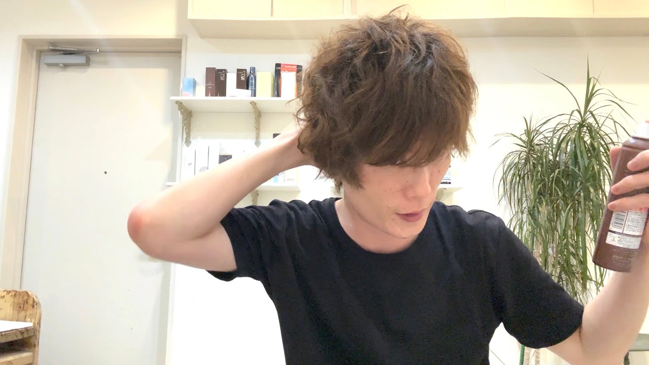 くせ毛のヘアセット
