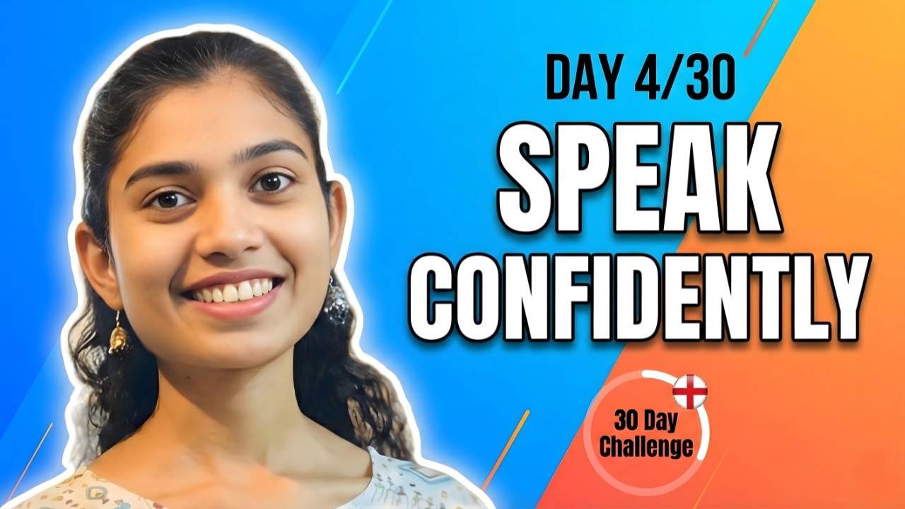 English Speaking Challenge – Day 4 | Speak English Confidently for Beginners