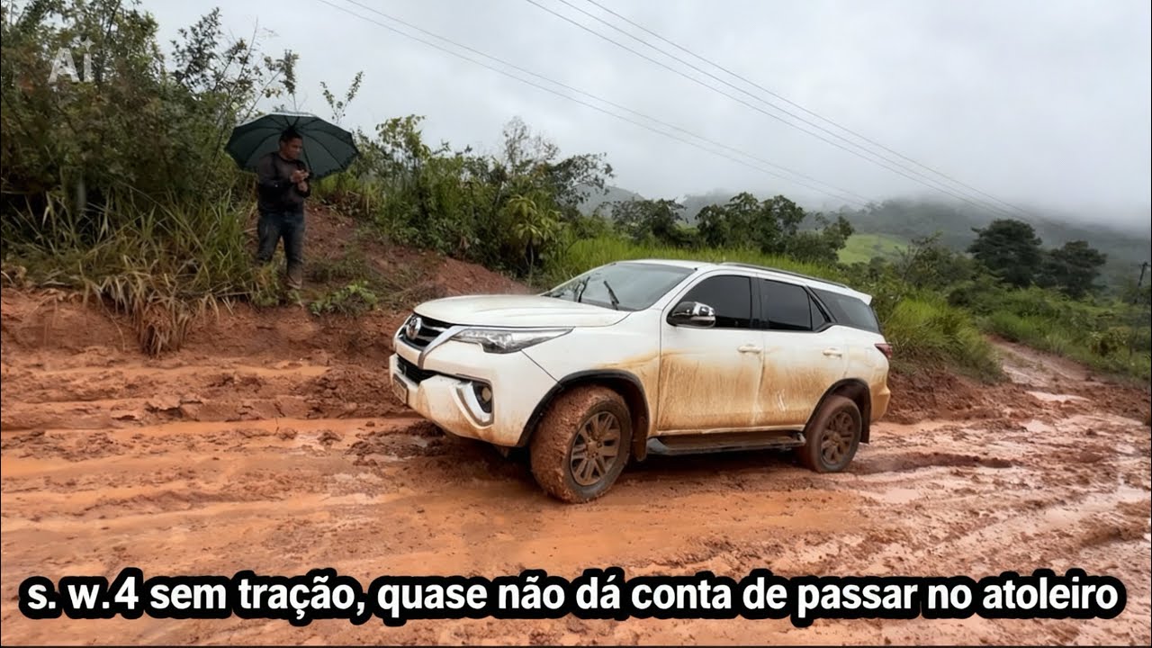 SW4 DEU TRABALHO DE PASSAR NO ATOLEIRO 